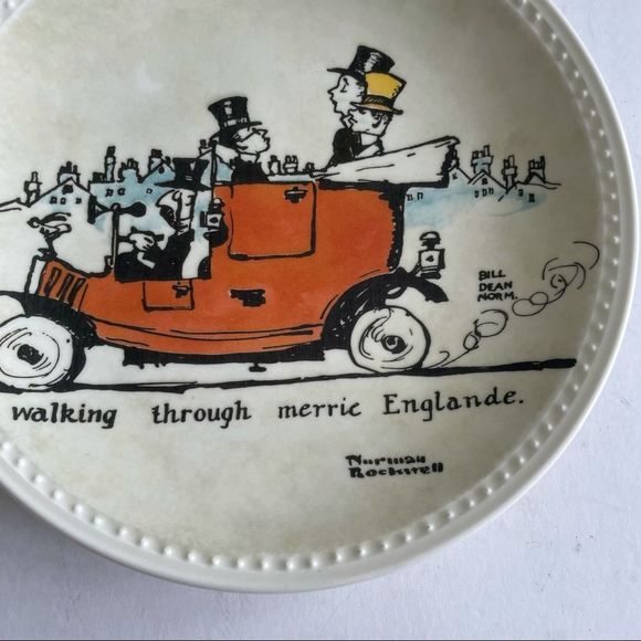 Walking Through Merrie Englande Norman Rockwell - Picture 2 of 6